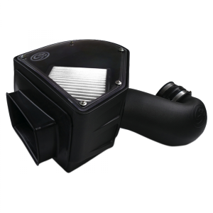 S&B Filters - S&B Cold Air Intake For 94-02 Dodge Ram 2500 3500 5.9L Cummins Dry Extendable White - 75-5090D - Image 1