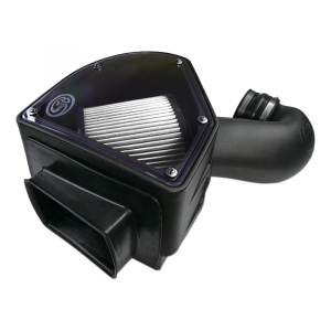 S&B Filters - S&B Cold Air Intake For 94-02 Dodge Ram 2500 3500 5.9L Cummins Dry Extendable White - 75-5090D - Image 5
