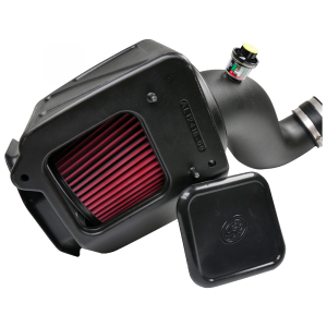 S&B Filters - S&B Cold Air Intake For 07-10 Chevrolet Silverado GMC Sierra V8-6.6L LMM Duramax Cotton Cleanable Red - 75-5091 - Image 6