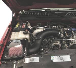 S&B Filters - S&B Cold Air Intake For 01-04 Chevrolet Silverado GMC Sierra V8-6.6L LB7 Duramax Dry Extendable White - 75-5101D - Image 8
