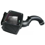 S&B Filters - S&B Cold Air Intake For 04-05 Chevrolet Silverado GMC Sierra V8-6.6L LLY Duramax Dry Extendable White - 75-5102D - Image 1