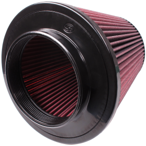 S&B Filters - S&B Air Filter for Competitor Intakes AFE XX-90015 Oiled Cotton Cleanable Red - CR-90015 - Image 1