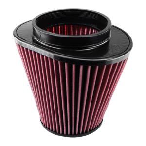S&B Filters - S&B Air Filter for Competitor Intakes AFE XX-90020 Oiled Cotton Cleanable Red - CR-90020 - Image 1
