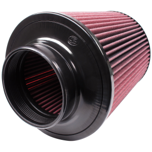 S&B Filters - S&B Air Filter for Competitor Intakes AFE XX-91002 Oiled Cotton Cleanable Red - CR-91002 - Image 1