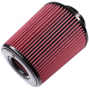 S&B Filters - S&B Air Filter for Competitor Intakes AFE XX-91002 Oiled Cotton Cleanable Red - CR-91002 - Image 4