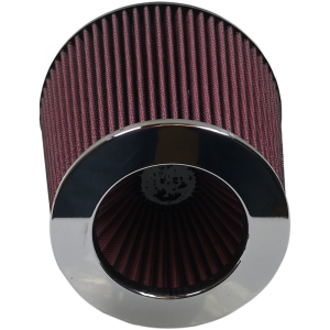 S&B Filters - S&B Air Filter For Intake Kits 75-2557 Oiled Cotton Cleanable 6 Inch Red - KF-1016 - Image 4
