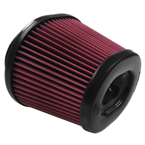 S&B Filters - S&B Air Filter For Intake Kits 75-5105,75-5054 Oiled Cotton Cleanable Red - KF-1051 - Image 1