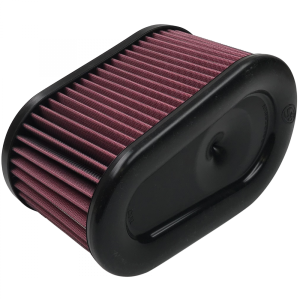 S&B Filters - S&B Air Filter For Intake Kits 75-5086,75-5088,75-5089 Oiled Cotton Cleanable Red - KF-1064 - Image 2