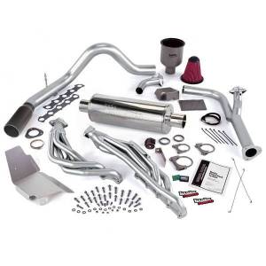 Banks Power PowerPack Bundle W/AutoMind ModuleSingle Exit Exhaust Black Tip 99-04 Ford 6.8L Truck No EGR 49441-B