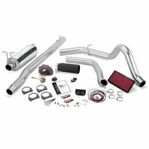 Banks Power Stinger Plus Bundle Power System W/Single Exit Exhaust Black Tip 99 Ford 7.3L F250/F350 Manual Transmission 47523-B