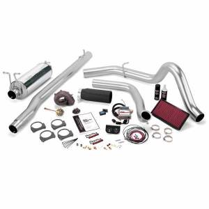 Banks Power Stinger Plus Bundle Power System W/Single Exit Exhaust Black Tip 99 Ford 7.3L F250/F350 Automatic Transmission 47521-B