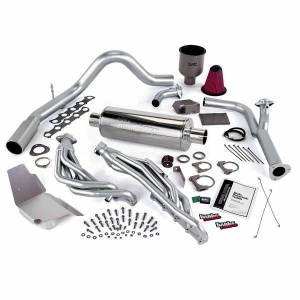 Banks Power PowerPack Bundle Complete Power System W/Single Exit Exhaust Chrome Tip 99-04 Ford 6.8 Truck EGR Early Catalytic Converter 49130