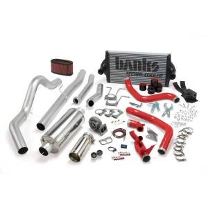 Banks Power PowerPack Bundle Complete Power System W/OttoMind Engine Calibration Module Chrome Tail Pipe 94-97 Ford 7.3L CCLB Manual Transmission 46361