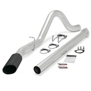Banks Power Monster Exhaust System Single Exit Black Tip 11-14 Ford 6.7L F250/F350/450 CCSB-CCLB 49788-B