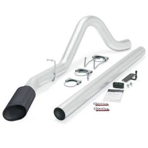 Banks Power Monster Exhaust System Single Exit Black Tip 08-10 Ford 6.4L All Cab and Bed Lengths 49781-B