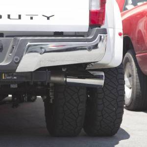 Banks Power - Banks Power Monster Exhaust System Single Exit Chrome Ob Round Tip 2017-2019 Ford Super Duty 6.7L Diesel 49794 - Image 2