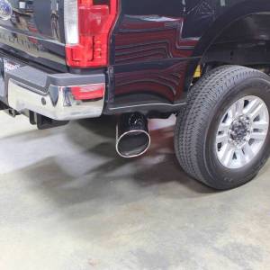 Banks Power - Banks Power Monster Exhaust System 5-inch Single Exit Chrome Tip 2017-Present Ford F250/F350/F450 6.7L 49795 - Image 4