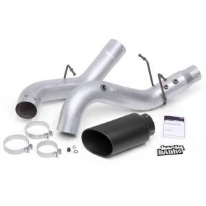 Banks Power - Banks Power Monster Exhaust System 5-inch Single Exit Black Tip 2017-Present Chevy/GMC 2500/3500 Duramax 6.6L L5P 48996-B - Image 2