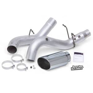 Banks Power - Banks Power Monster Exhaust System 5-inch Single Exit Chrome Tip 2017-Present Chevy/GMC 2500/3500 Duramax 6.6L L5P 48996 - Image 2