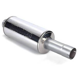 Banks Power Stainless Steel Exhaust Muffler 4 Inch Inlet and Outlet Various Applications 53801
