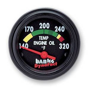 Banks Power Temp Gauge Kit Engine Oil Dodge 5.9L 64130