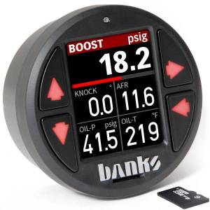 Banks Power iDash 1.8 DataMonster for use with OBDII CAN bus vehicles Expansion Gauge 66762