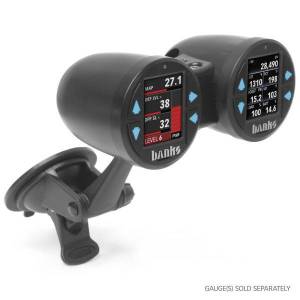 Banks Power - Banks Power Dual Gauge Pod Kit 52mm Sticky Base Suction Mount iDash 1.8 and 52mm (2-1/16 inch) gauges 63344 - Image 3