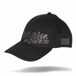 Banks Power Power Hat Premium Fitted Black/Gray Curved Bill Flexible Fit 96127