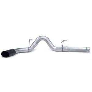 Banks Power - Banks Power Monster Exhaust System 5-inch Single S/S-Black Tip for 10-12 Ram 2500/3500 Cummins 6.7L CCSB CCLB MCSB 49779-B - Image 1