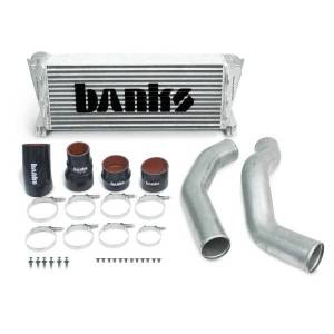 Banks Power Intercooler Upgrade Includes Boost Tubes Natural Finish for 13-18 Ram 2500/3500 Cummins 6.7L 25989