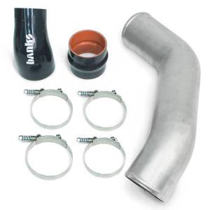 Banks Power Boost Tube Kit Natural Finish Tubes 13-18 Ram 6.7 Driver Side Cold Side Only 25996