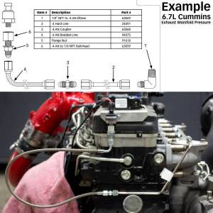 Banks Power - Banks Power Pressure Sensor Remote Mount Kit for High-Temperature/Drive Pressure Measurements 66422 - Image 3