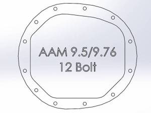 aFe - aFe Street Series Rear Differential Cover Raw 14-19 Chevrolet Silverado V8 4.3L / 5.3L / 6.2L - 46-71120A - Image 2