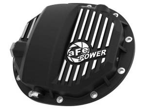 aFe - aFe Power Pro Series AAM 9.5/9.76 Rear Diff Cover Black w/Mach Fins 14-19 GM Silverado/Sierra 1500 - 46-71120B - Image 1