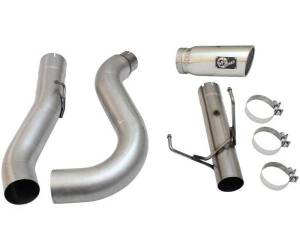 aFe - aFe MACHForce XP Exhaust Large Bore 5in DPF-Back Alu. 13-15 Dodge Trucks L6-6.7L (td) *Polish Tip - 49-02051-1P - Image 8