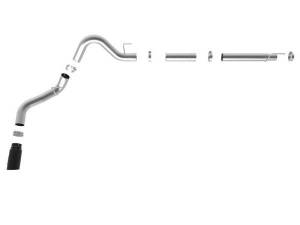 aFe - aFe Atlas 4in Aluminized Steel DPF-Back Exh 18-19 Ford F-150 V6-3.0L (td) w/ Black Tip - 49-03106-B - Image 7