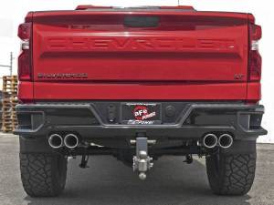 aFe - aFe Vulcan Series 3in 304SS Exhaust Cat-Back Exh w/ Pol Tips 2019 GM Silverado / Sierra 1500 V8-5.3L - 49-34105-P - Image 3