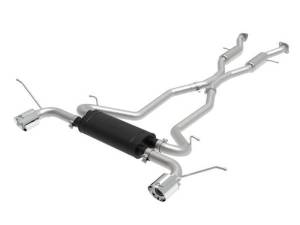 aFe - aFe Vulcan Series 2.5in 304SS Cat-Back Exhaust 11-19 Jeep Grand Cherokee (WK2) 5.7L w/ Polished Tips - 49-38085-P - Image 1