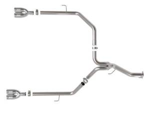 aFe - aFe Vulcan Series 3in 304SS Cat-Back 21 Jeep Gladiator V6-3.0L (td) - Dual Polished Tip - 49-38095-P - Image 5