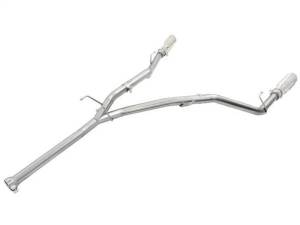 aFe - aFe MACHForce XP DPF-Back Exhaust 2.5in SS with Polished Tips 2014 Dodge Ram 1500 V6 3.0L EcoDiesel - 49-42041-P - Image 2
