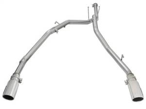 aFe - aFe MACHForce XP DPF-Back Exhaust 2.5in SS with Polished Tips 2014 Dodge Ram 1500 V6 3.0L EcoDiesel - 49-42041-P - Image 3