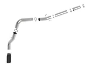 aFe - aFe Large-Bore HD 5in 409SS DPF-Back Exhaust System w/Black Tip 19-20 Ram Diesel Trucks L6-6.7L (td) - 49-42078-B - Image 4