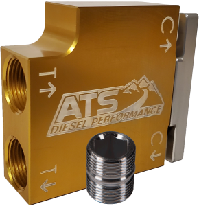 ATS Diesel ATS Thermal Bypass Valve Up-Grade Fits 2019+ 6.7L Cummins W/ Billet Filter Coupler - 310-005-2464
