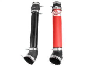 aFe - aFe Bladerunner Intercooler Tube Cold Side 3.5in 94-02 Dodge Trucks 5.9L - Red - 46-20067-R - Image 4