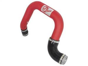aFe - aFe BladeRunner 2.5in Red IC Tube Hot Side w/ Coupling & Clamp Kit 2016 GM Colorado/Canyon 2.8L - 46-20268-R - Image 1