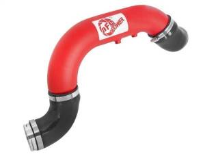 aFe BladeRunner 3in Red IC Tube Cold Side w/ Coupling & Clamp Kit 2016 GM Colorado/Canyon 2.8L - 46-20269-R