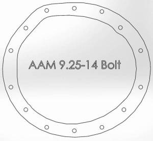 aFe - afe Front Differential Cover (Raw; Street Series); Dodge Diesel Trucks 03-12 L6-5.9/6.7L (td) - 46-70040 - Image 6