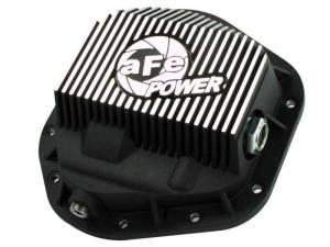 aFe - aFe Power Front Differential Cover 5/94-12 Ford Diesel Trucks V8 7.3/6.0/6.4/6.7L (td) Machined Fins - 46-70082 - Image 1