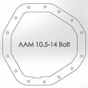 aFe - afe Rear Differential Cover (Raw; Street Series); Dodge Diesel Trucks 03-05 L6-5.9L (td) - 46-70090 - Image 5