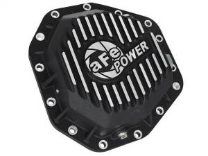 aFe - aFe Power Pro Ser Rear Diff Cover Black w/Mach Fins 2017 Ford Diesel Trucks V8-6.7L(td) Dana M275-14 - 46-70352 - Image 4